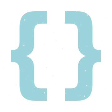 Dekoelement geschweifte Klammern