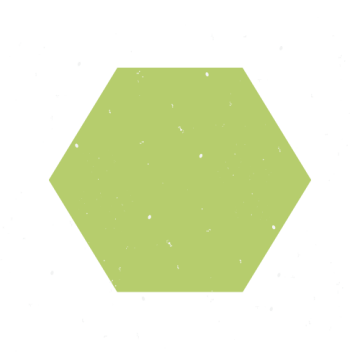 Dekoelement Hexagon