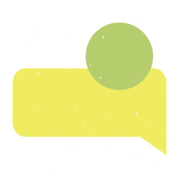 Dekoelement Sprechblase