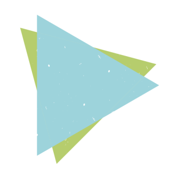 Dekoelement Dreiecke